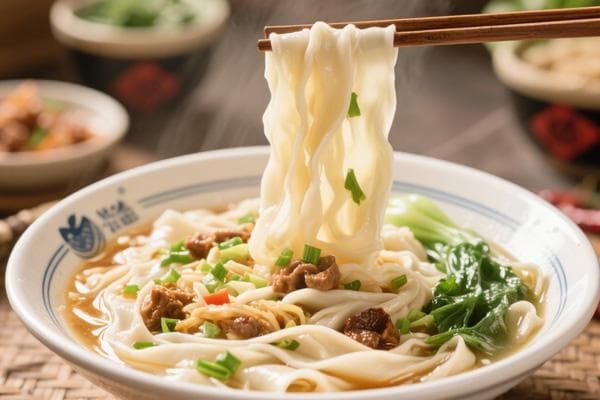 Henan-style braised noodles | A bowl of wide noodles, savoring the rich flavor and passion of the Central Plains.
